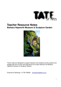 Teacher Resource Notes