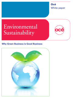 Environmental Sustainability