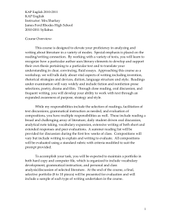 2010 - Kenyon College