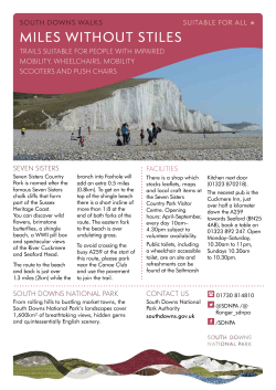 Miles Without Stiles - South Downs National Park Authority