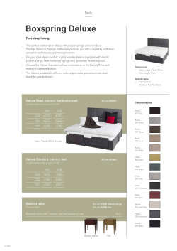 Boxspring Deluxe