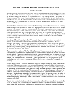 Manent`sCityofMan - The Lonergan Institute