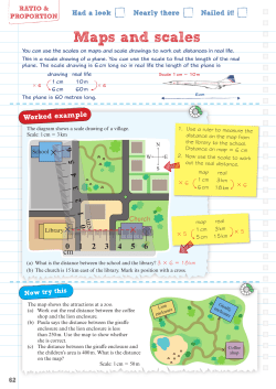 Maps and scales - Pearson Schools and FE Colleges