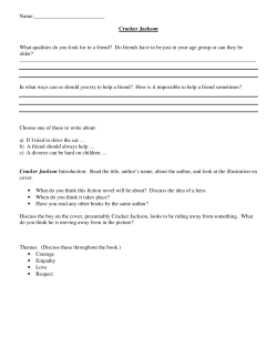 Guidepost Cracker Jackson