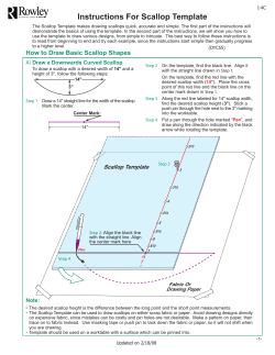 DYC55 Scallop Template