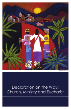 Declaration on the Way - United States Conference of Catholic