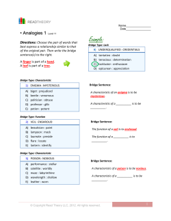 Analogies 1 - English for Everyone