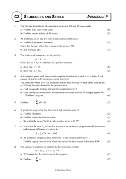 Questions - NLCS Maths Department