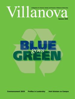 Commencement 2009 | Profiles in Leadership