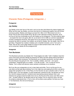 Characters - Red Lodge Public Schools