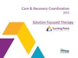 Solution Talk - Turning Point