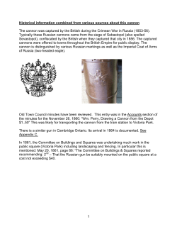 Historical information combined from various