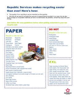 Detailed Recycling Guide