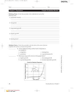 Ch. 5 Vocabulary Review