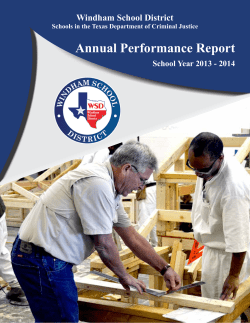 Annual Performance Report