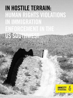 in hostile terrain: human rights violations in