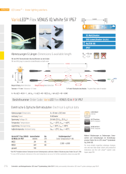 VarioLED&trade; Flex VENUS IQ White SV IP67