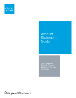 Account Statement Guide