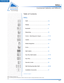 Table of Contents - Stevens Industries, Inc.