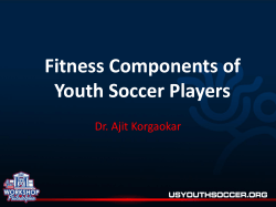 Fitness Components of Youth Soccer Players