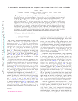 Prospects for ultracold polar and magnetic chromium-closed