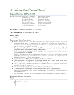 March 2015 - Stsebastian.org