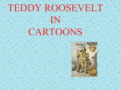 Teddy Roosevelt cartoons
