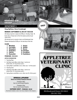 Dr. Katrina J. Moore - Tuscarawas County Fair