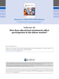 How does educational attainment affect participation in