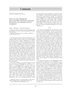 Comments - Biological Sciences