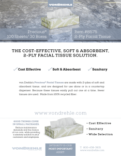 Spec Sheet - von Drehle