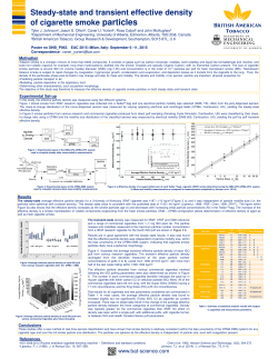 Steady-state and transient effective density of