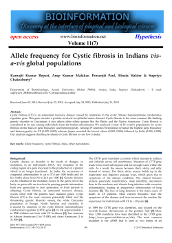 PDF - Bioinformation