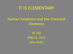 It`s Elementary May 21