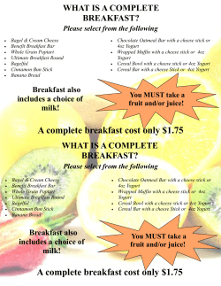 A complete breakfast cost only $1.75 A complete breakfast cost only