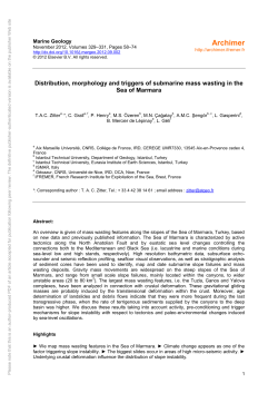 Distribution, morphology and triggers of submarine mass wasting in