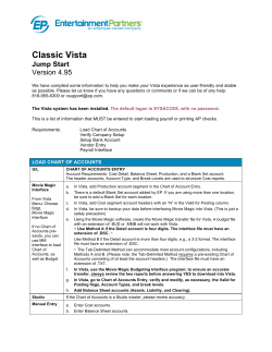 Classic Vista - Entertainment Partners