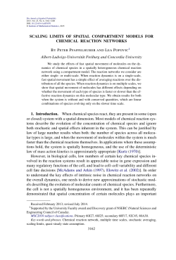 Scaling limits of spatial compartment models for chemical reaction