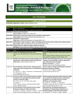 oral programme