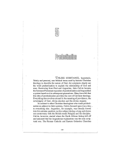 5. Predestination