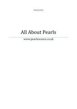 All About Pearls