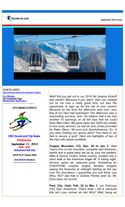 September - Orlando Ski Club