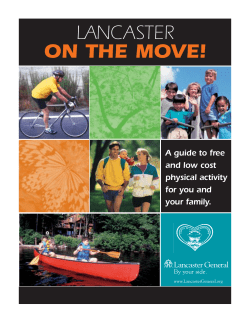 Lancaster On The Move