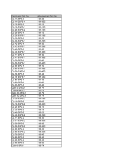 carr lane part number conversion table