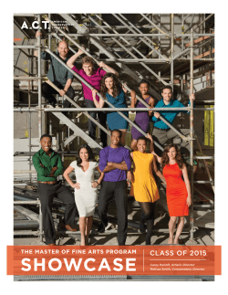 showcase - American Conservatory Theater