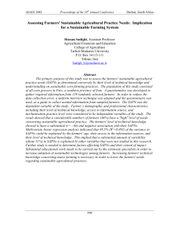 Association for International Agricultural and Extension Education