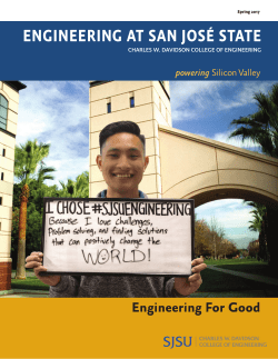 2017 Spring Engineering at San Jose State_3_10_17.indd