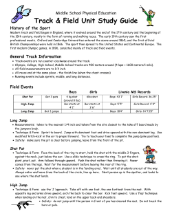 Middle School Physical Education