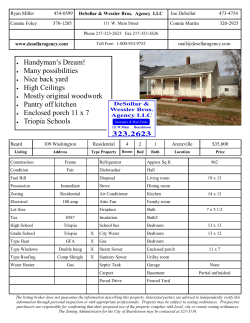 Handyman`s Dream! &bull; Many possibilities &bull; Nice