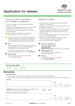 application form (PDF 267KB)This link will a file